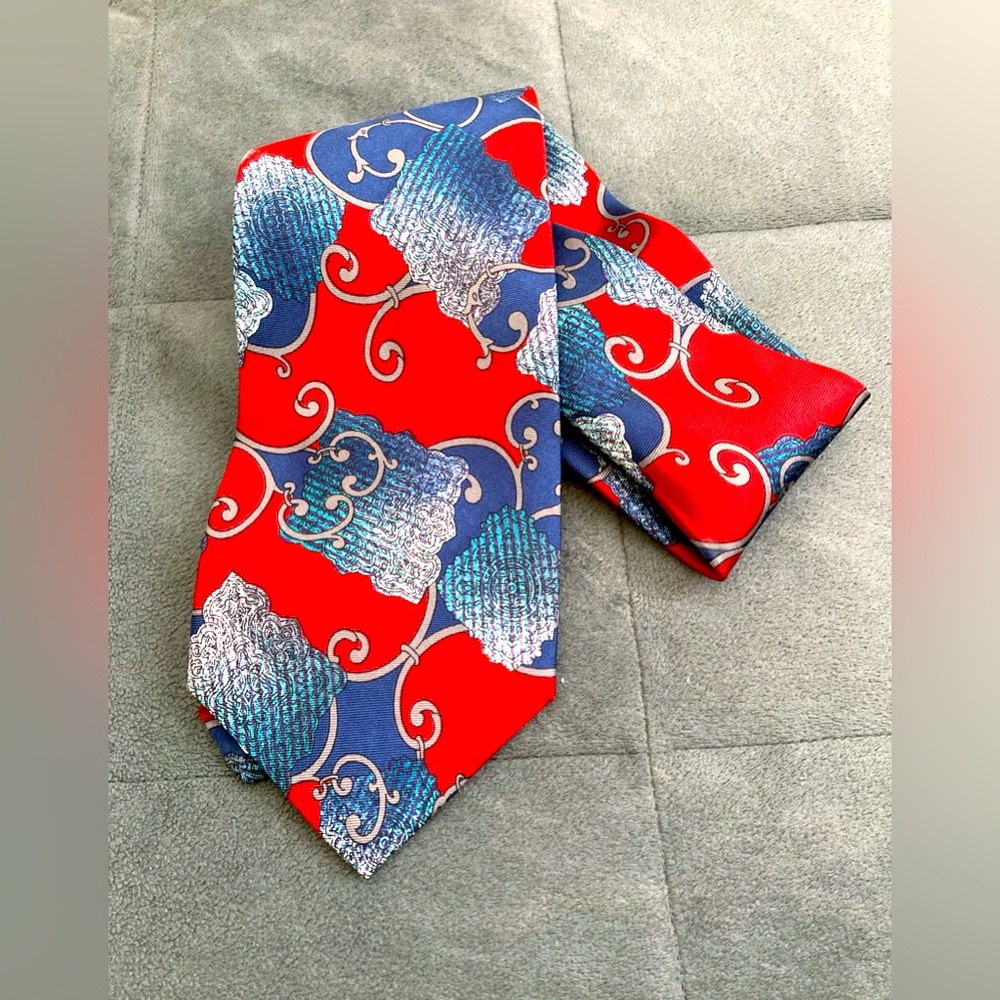 Torriani silk tie